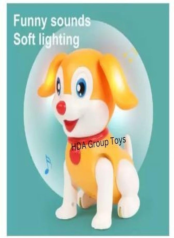 HDA GROUP Musical Sound Toy Musical Dog Barking Toy Dog with Flashing Light and Sound for Kids 3+ Years | Fun Musical Learning Toy with Lights and Sounds - Encourages Creativity (Multicolor) - Image 4